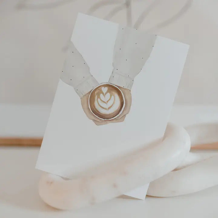 Grußkarte "COFFEE"