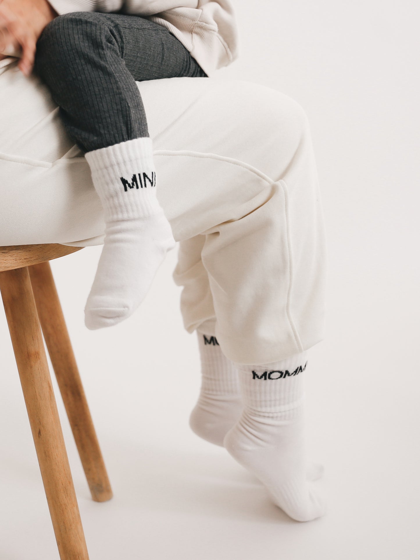 MOMMY - Socken | weiß