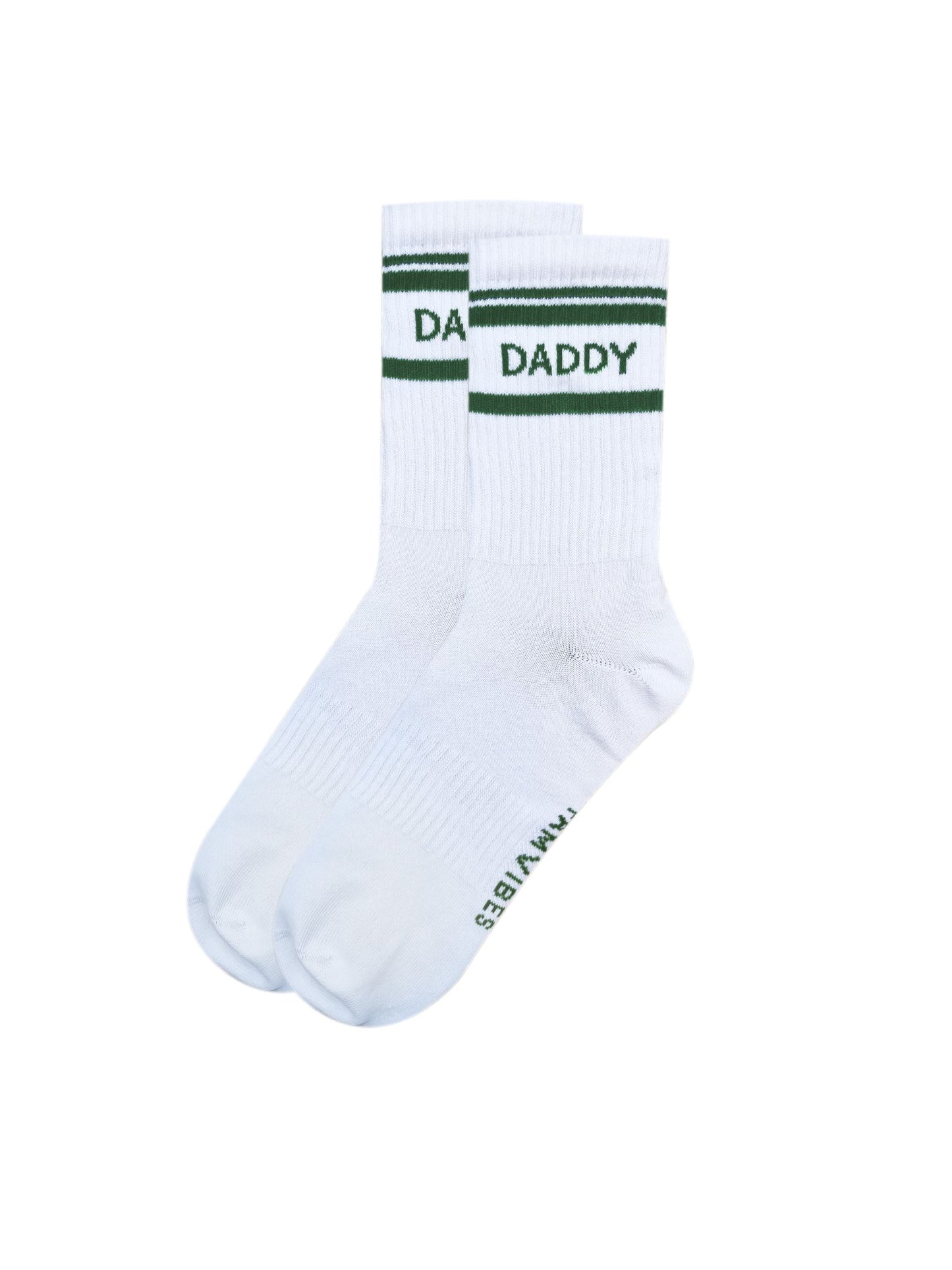DADDY - Socken | grün gestreift