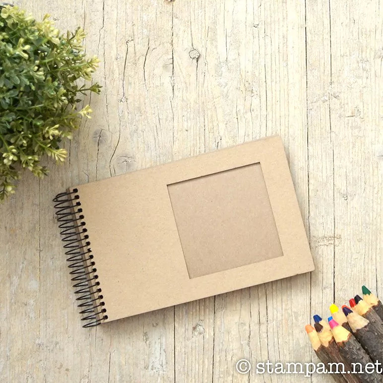 Kraftkarton-Fotoalbum