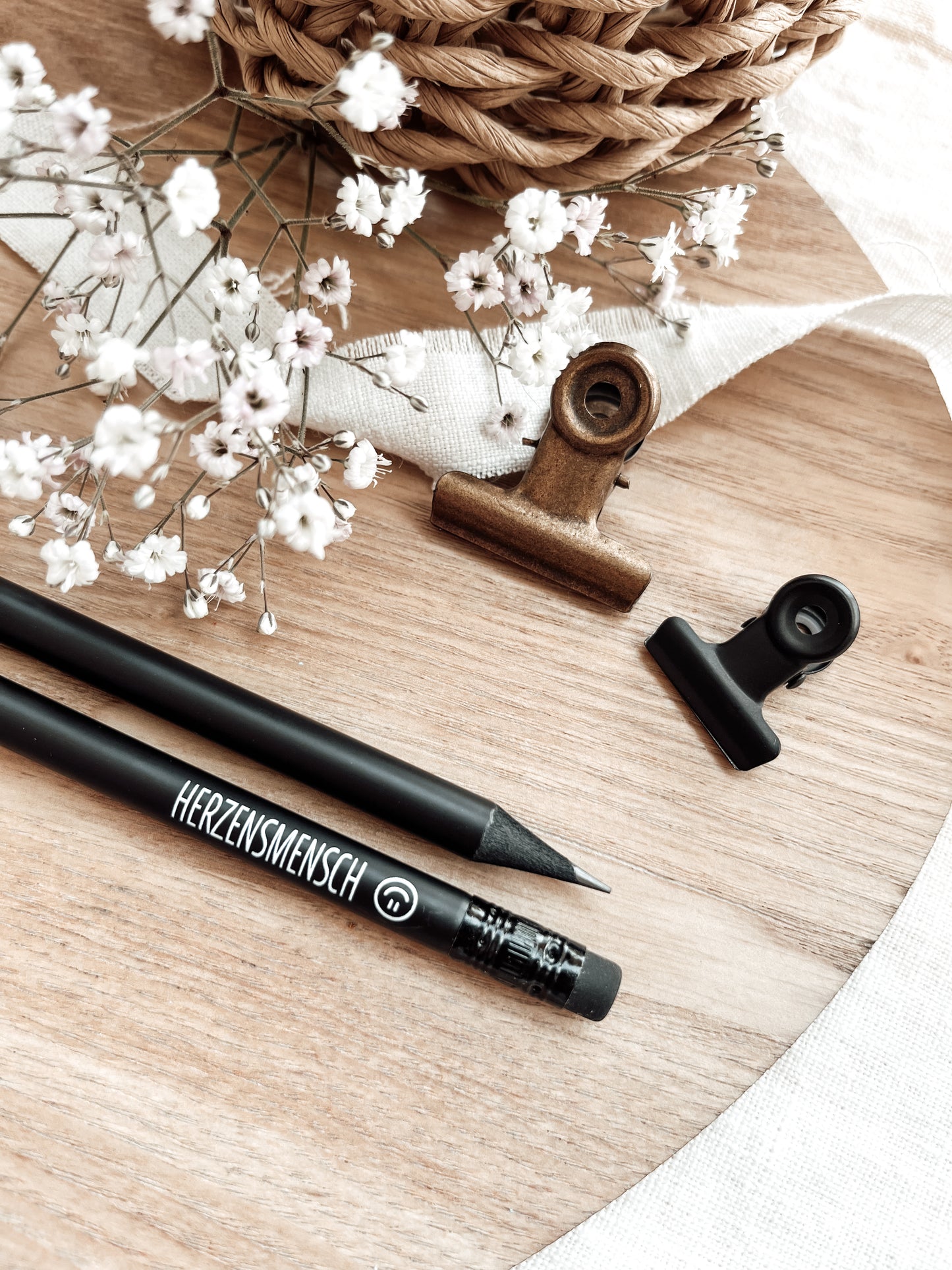 Bleistift Herzensmensch