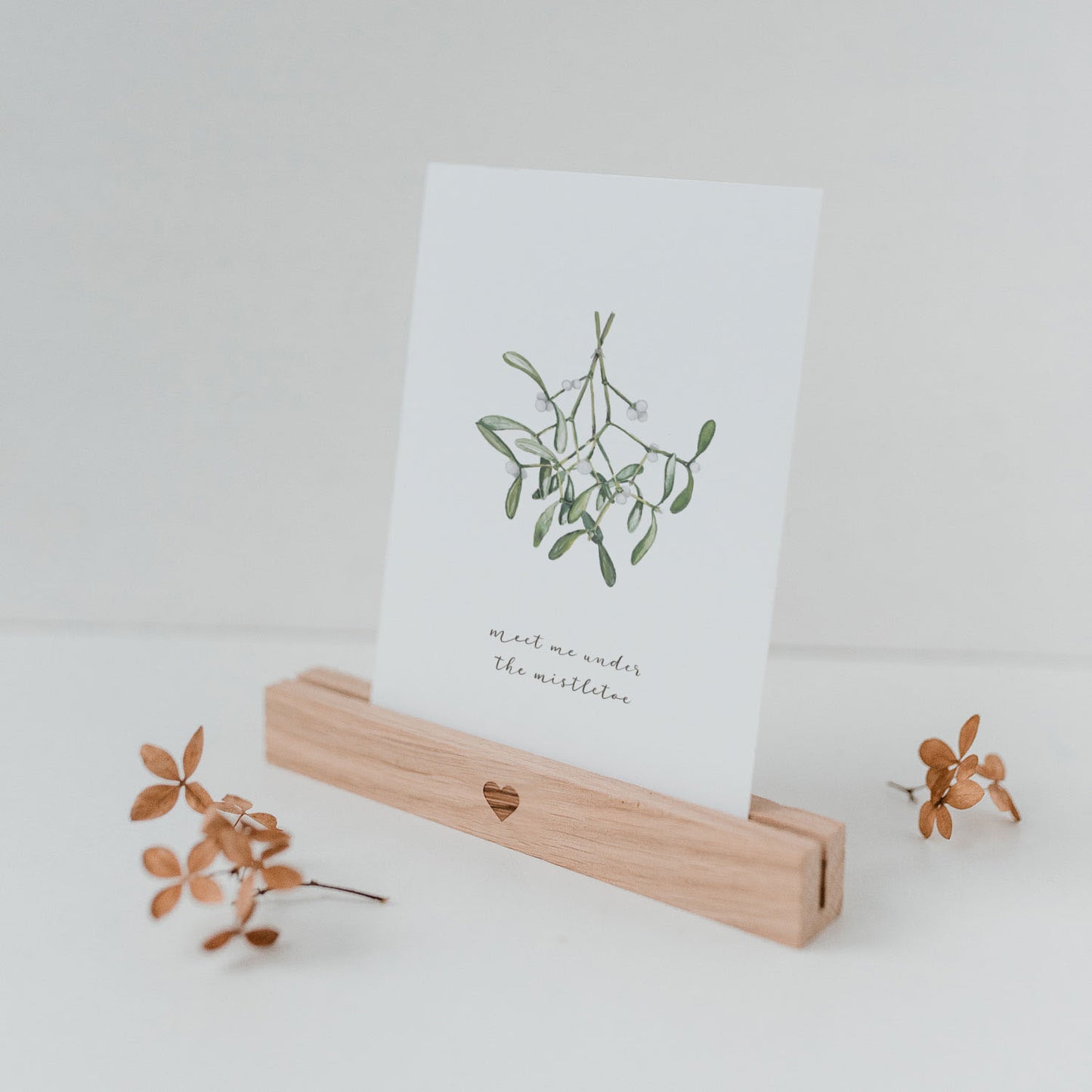 Postkarte 'Mistelzweig'