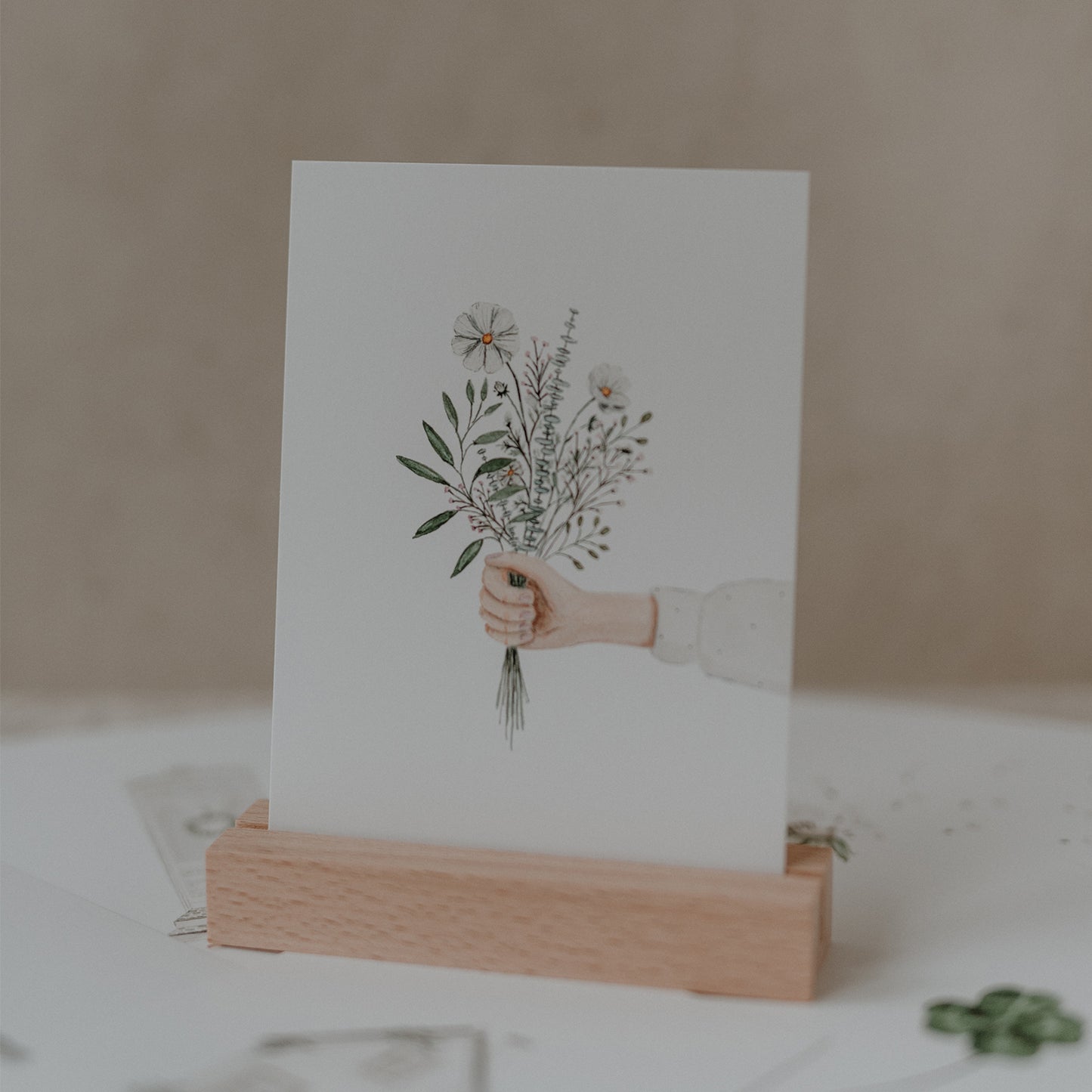 Grußkarte "Blumenstrauß"