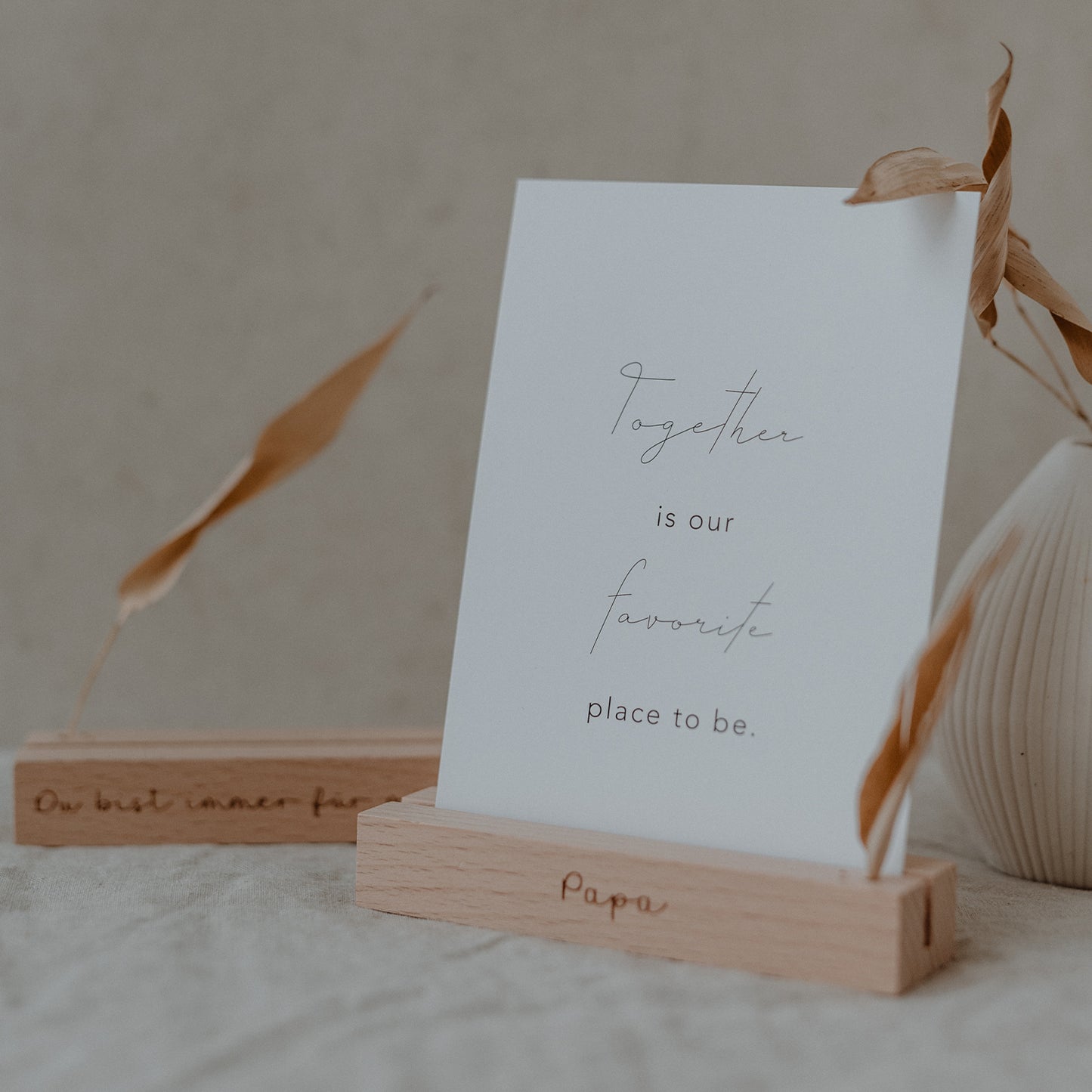 Grußkarte "Together"