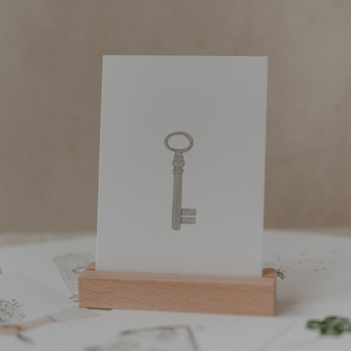 Postkarte 'SCHLÜSSEL'