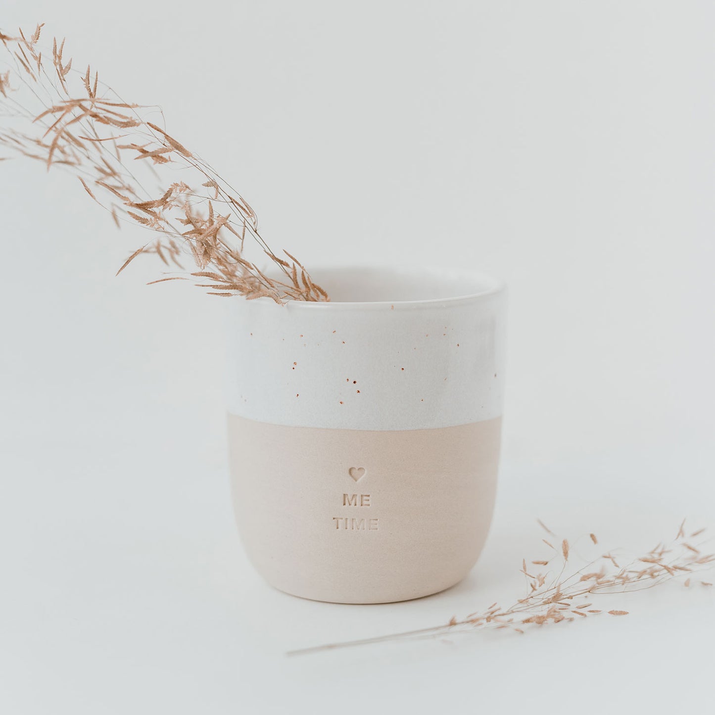 Steingut-Becher 'ME TIME'