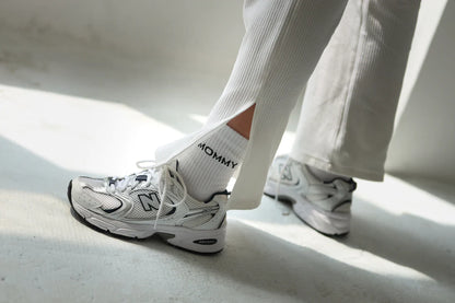 MOMMY - Socken | weiß