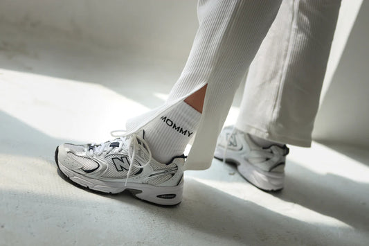 MOMMY - Socken | weiß