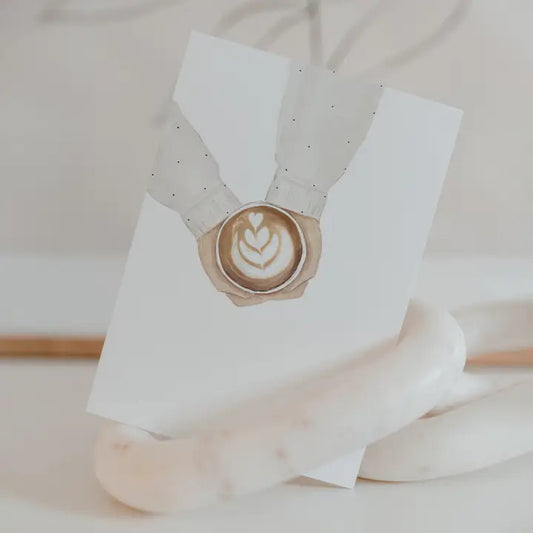 Grußkarte "COFFEE"