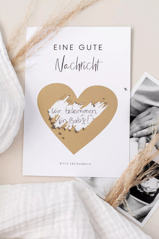 Rubbelkarte 'Eine gute Nachricht'