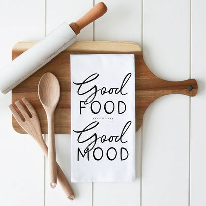 Geschirrtuch "Good Food Good Mood"