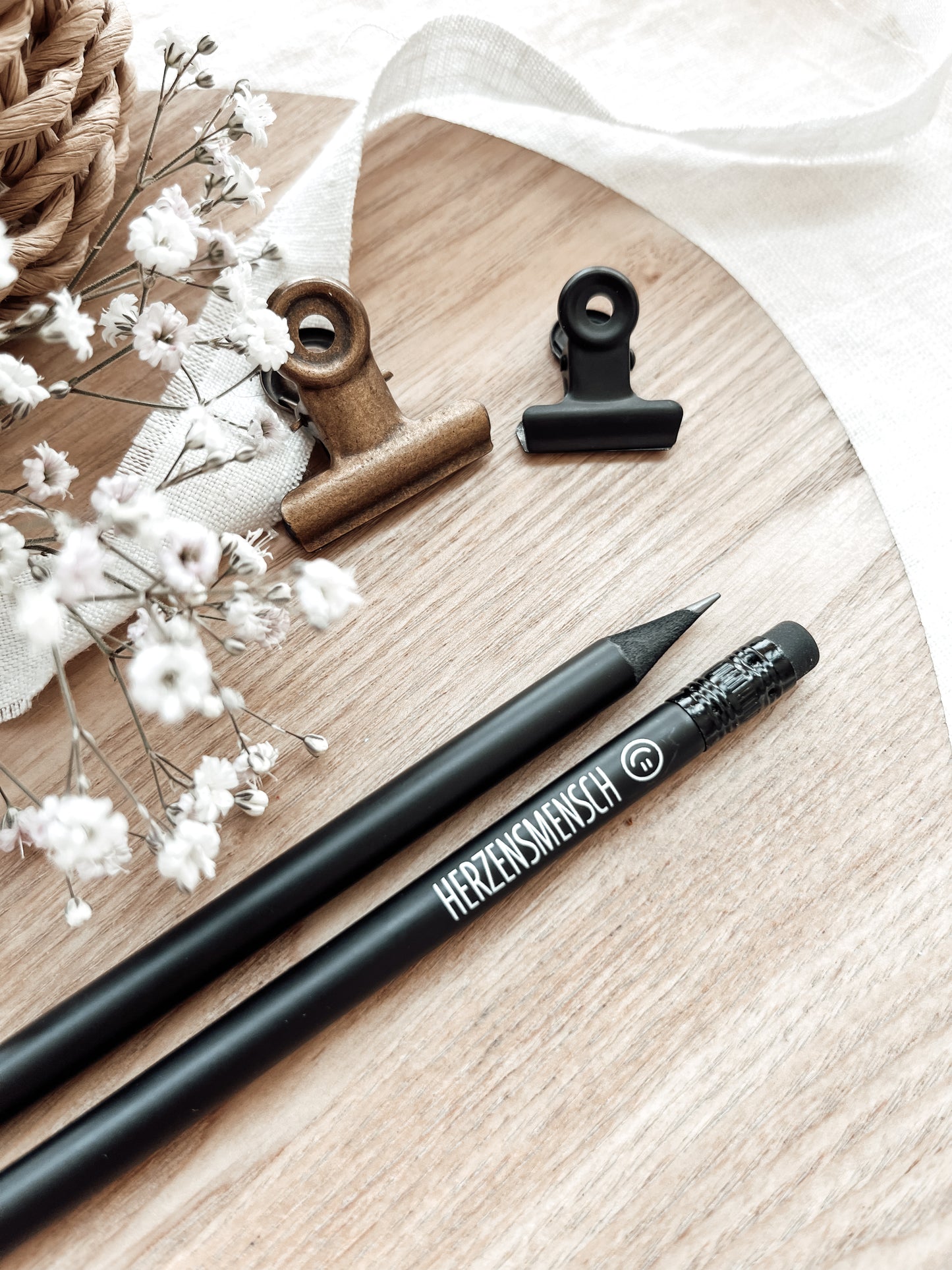 Bleistift Herzensmensch