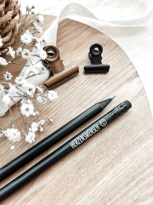 Bleistift Herzensmensch