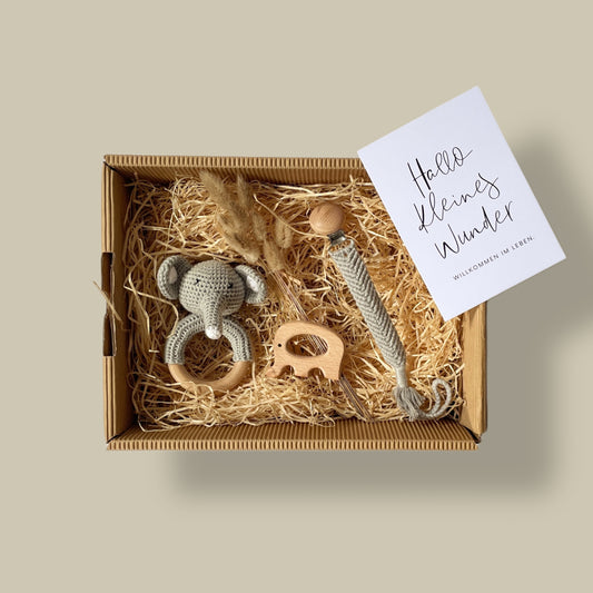 BABY - GESCHENKBOX  ELEFANT
