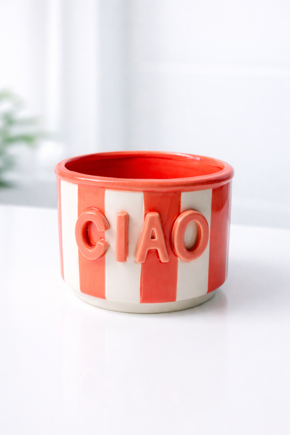 Vase „CIAO“ – Moderne Keramikvase