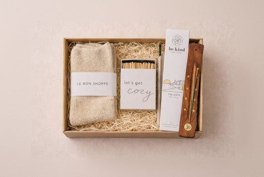 Geschenkbox Cozy Selfcare  – Wärme, Ruhe & Achtsamkeit
