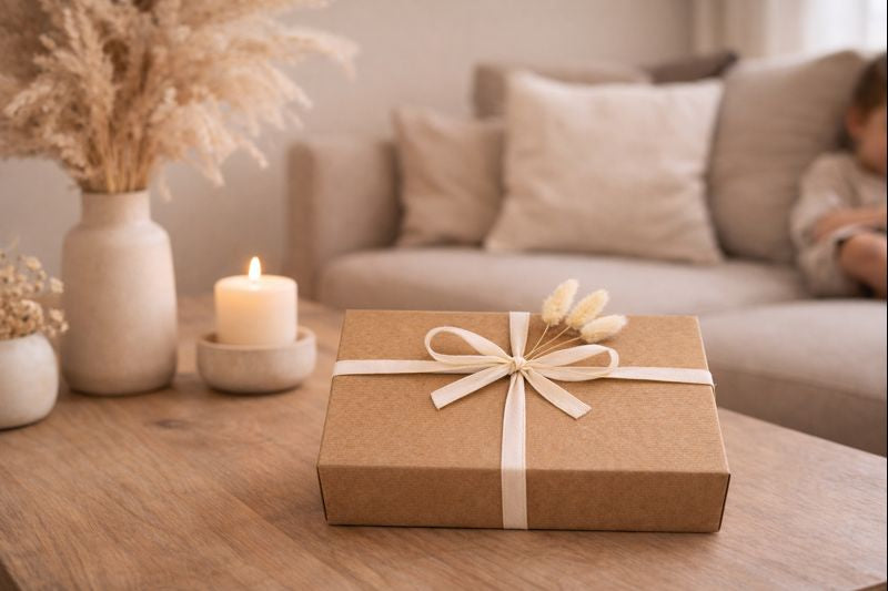 Geschenkbox zur Geburt für Mama, Papa & Baby