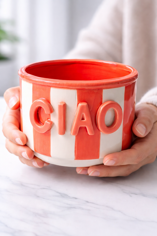 Vase „CIAO“ – Moderne Keramikvase