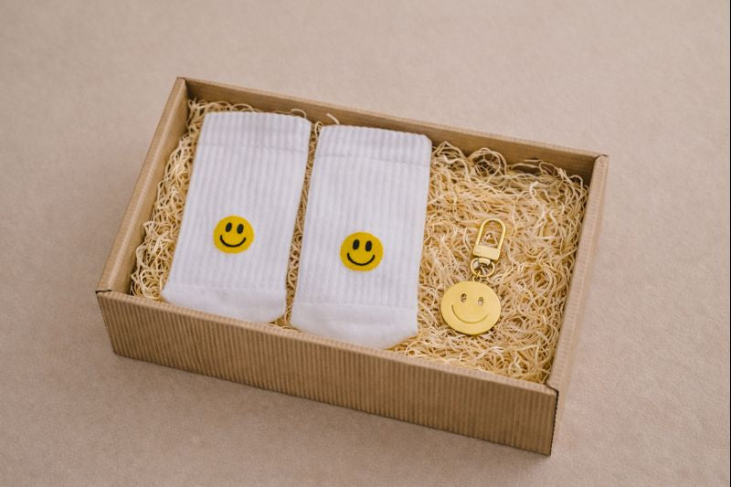 Geschenkbox Smiley 