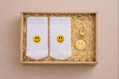 Geschenkbox Smiley | Verschenke ein Lächeln