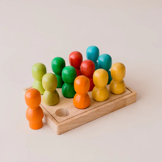 Großes Holz Steckspiel