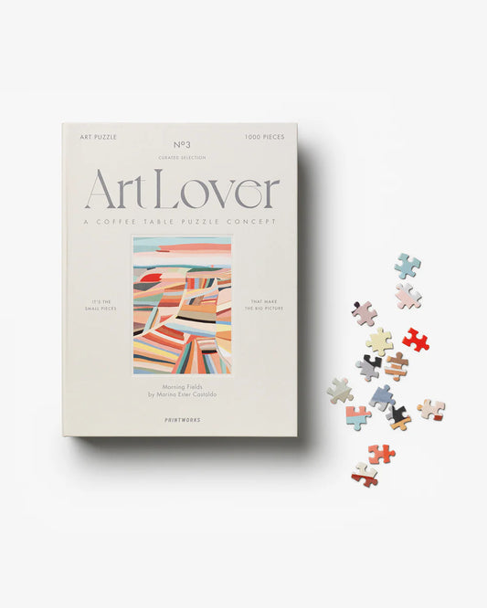 Art Lover Lounge | Ein Coffee Table Puzzle | Marina Ester Castaldo