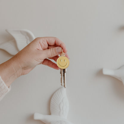 Schlüsselanhänger Smiley | Eulenschnitt