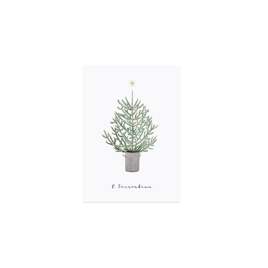 Postkarte 'Tannenbaum'