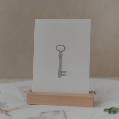 Postkarte 'SCHLÜSSEL'