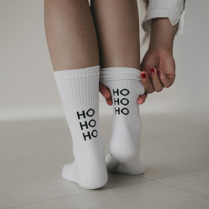 Socken  HoHoHo von Eulenschnitt