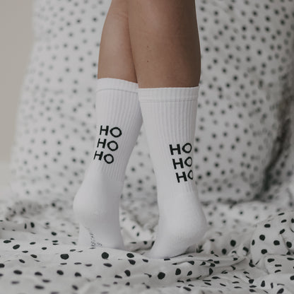 Socken  HoHoHo von Eulenschnitt